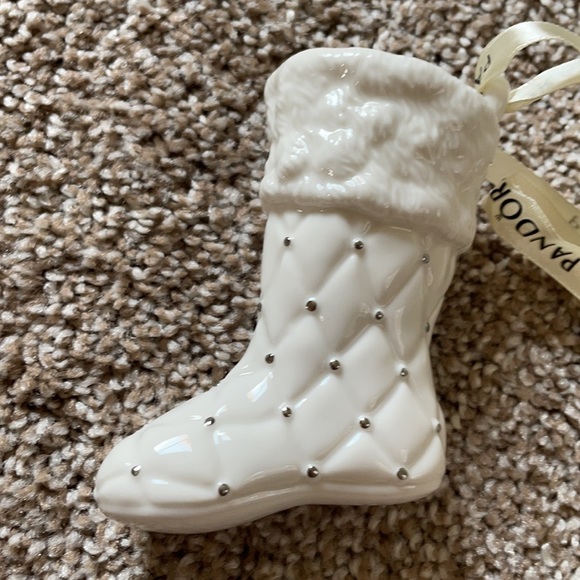 NIB Pandora 2012 Christmas stocking ornament keychain - Picture 8 of 14